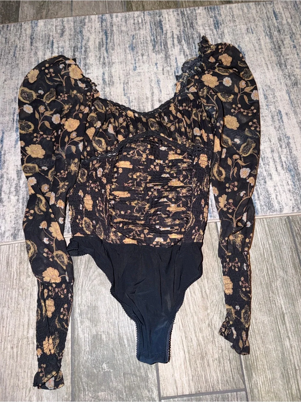 Free People Brunch Date Bodysuit